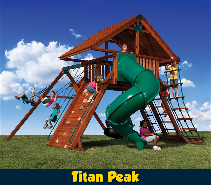 Backyard Adventures Playsets - Titan Peak