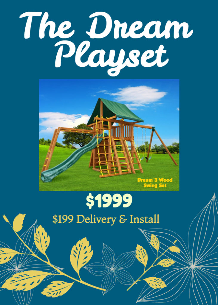 dream Charlotte Playsets Wooden Swing Sets and Playsets in Charlotte NC